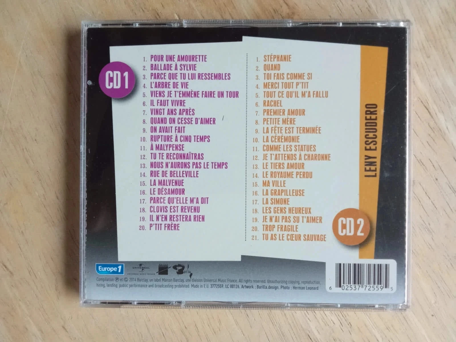 [Double CD] Leny Escudero, Salut les copains – photo 4